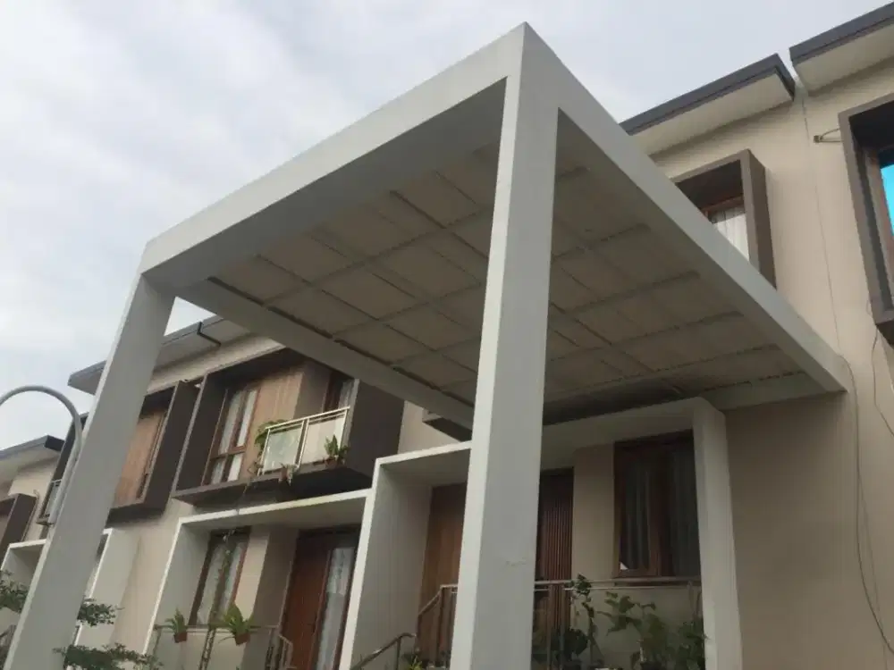 Menerima pemasangan canopy pagar tralis tangga renovasi bangunan dll