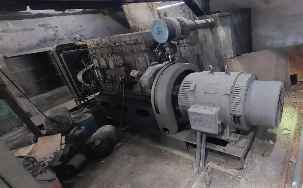 Genset 125 kva beserta panel