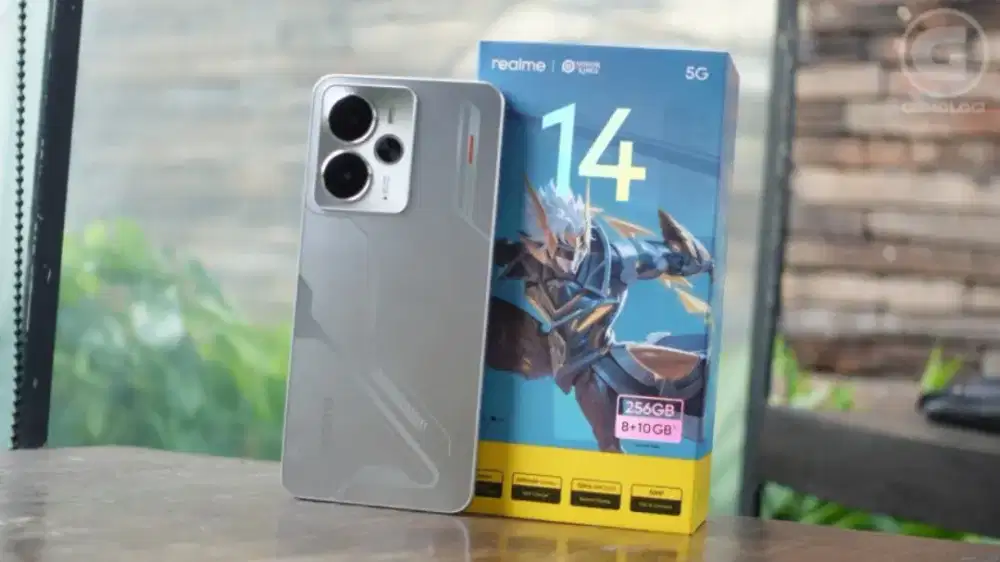 PROMO HP GAMING REALME 14 5G RAM 8/256 BARU SEGEL (BUKAN SECOND)