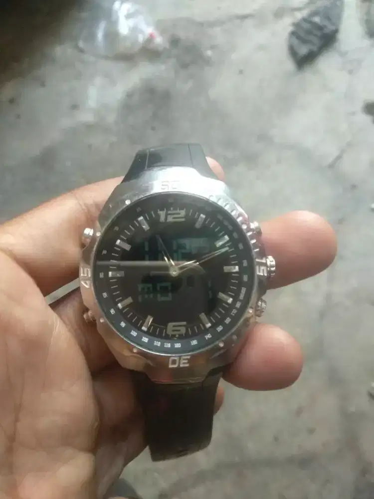 Jam tangan Fossil anadigi original