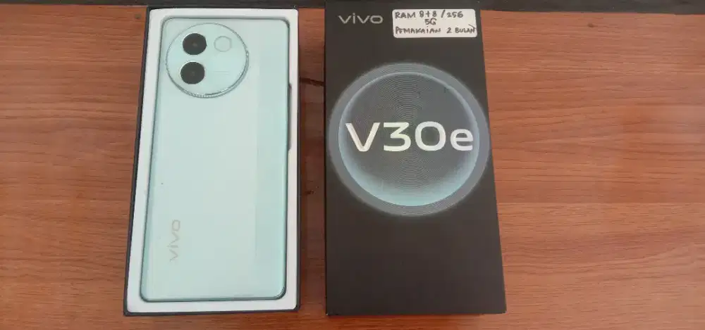 VIVO V30e 5G RAM 8+8/256GB FULLSET & ORI
