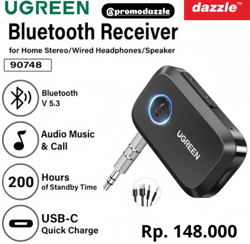 UGREEN BLUETOOTH RECEIVER