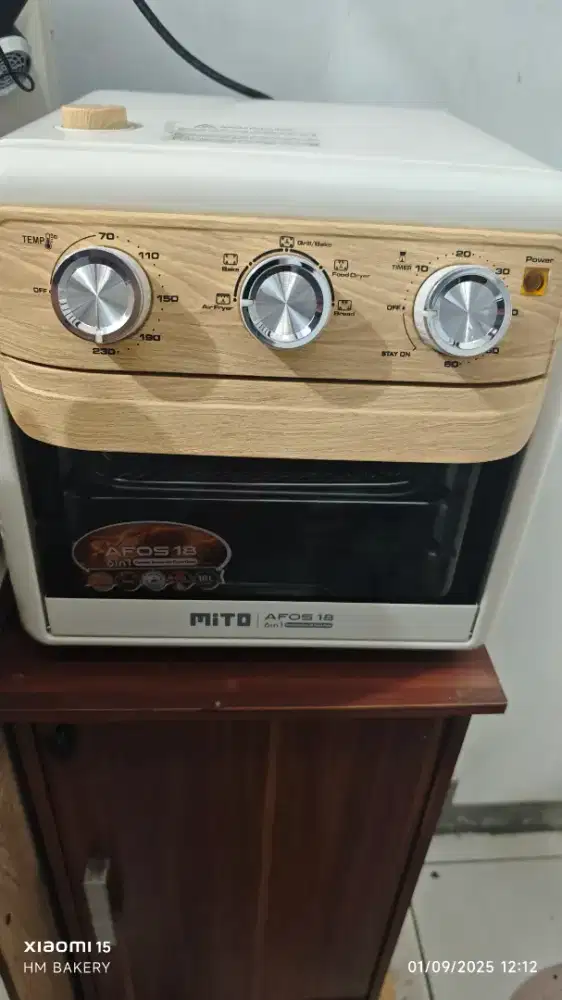 PRELOVED AIRFRYER MITO AFOS18 LIKE NEW BERGARANSI