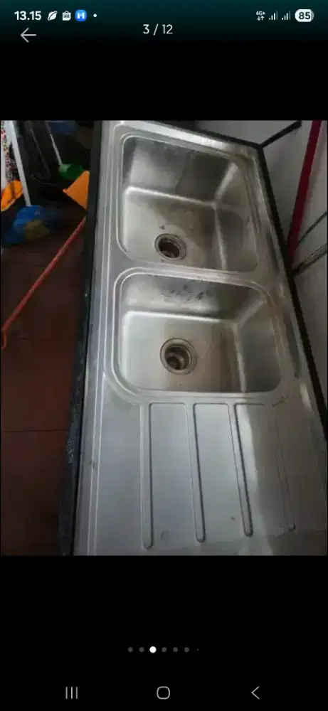 1 TEMPAT CUCI PIRING 2 LOBANG