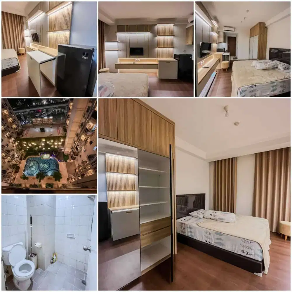 jual 1 unit studio full furnished Apartement Signature Park Grande