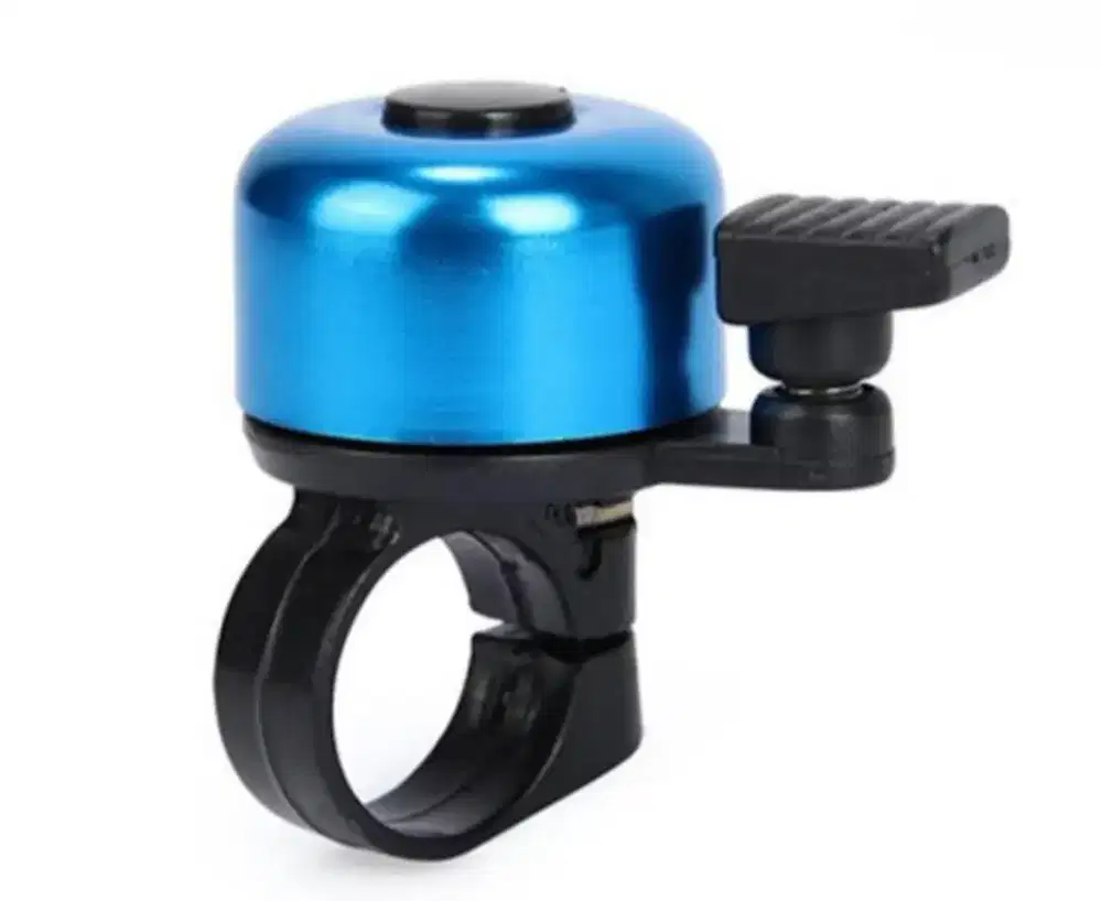 2 Pcs Bell Sepeda Handlebar Ring Horn Biru