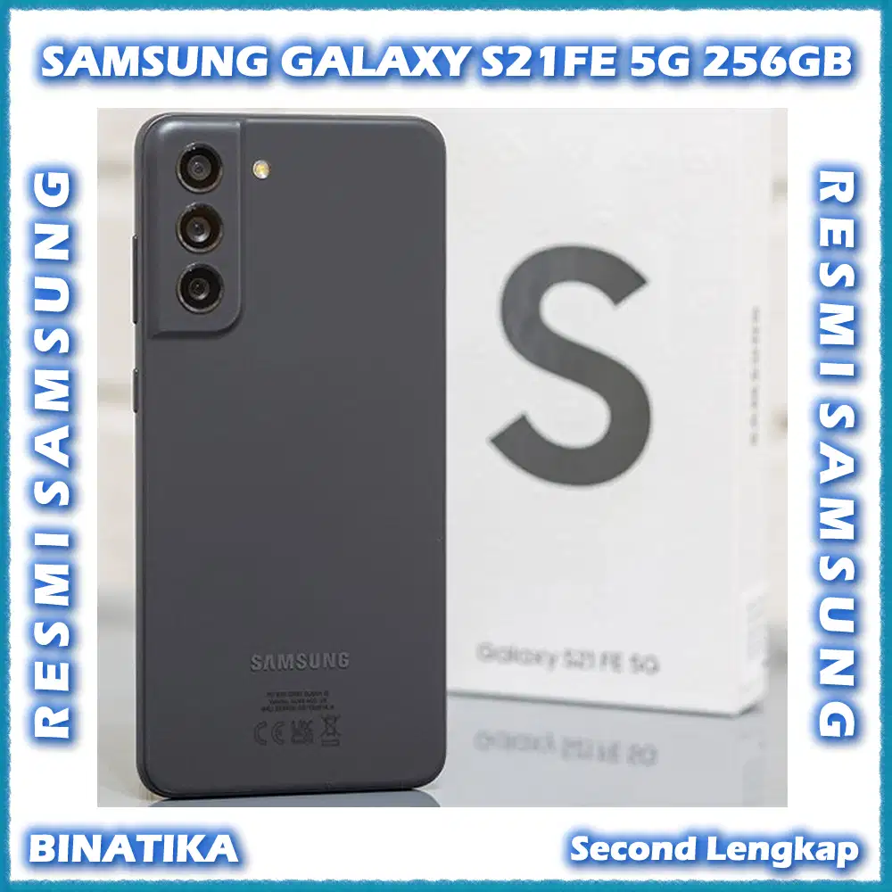 Samsung Galaxy S21 FE 5G 8+8/256GB Second Fullset Resmi SEIN - S21FE