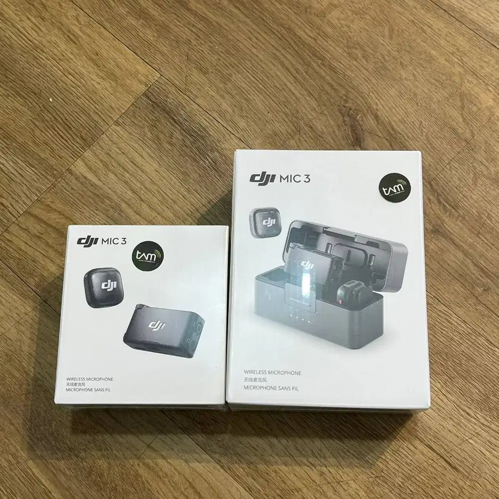 DJI Mic 3 - Advanced Mini Wireless Microphone 1TX dan 2TX