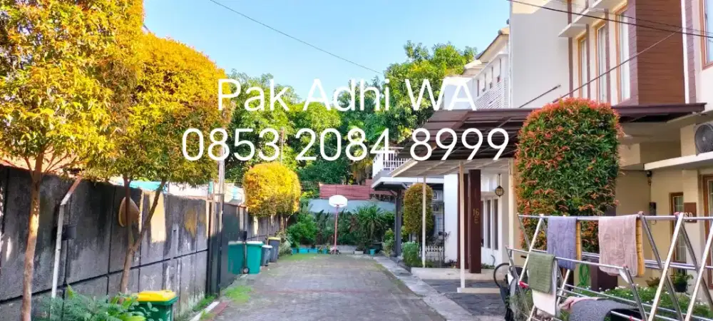 Rumah murah habiss + furnished dlm cluster di kesehatan Bintaro Jaksel