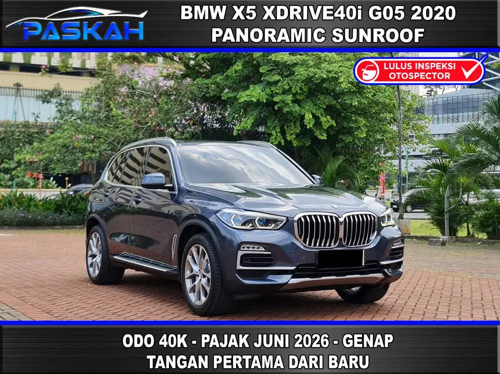 PAJAK=JUNi-2026 GENAP Bunga=4,5% BMW X5 Xdrive 4.0i 2020 BMW X 5 2020