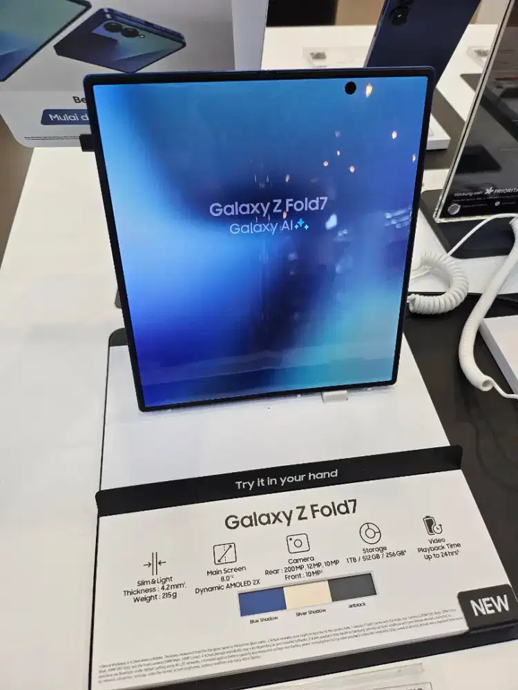 SAMSUNG GALAXY Z FOLD 7 CASHBACK BISA CICILAN 0%