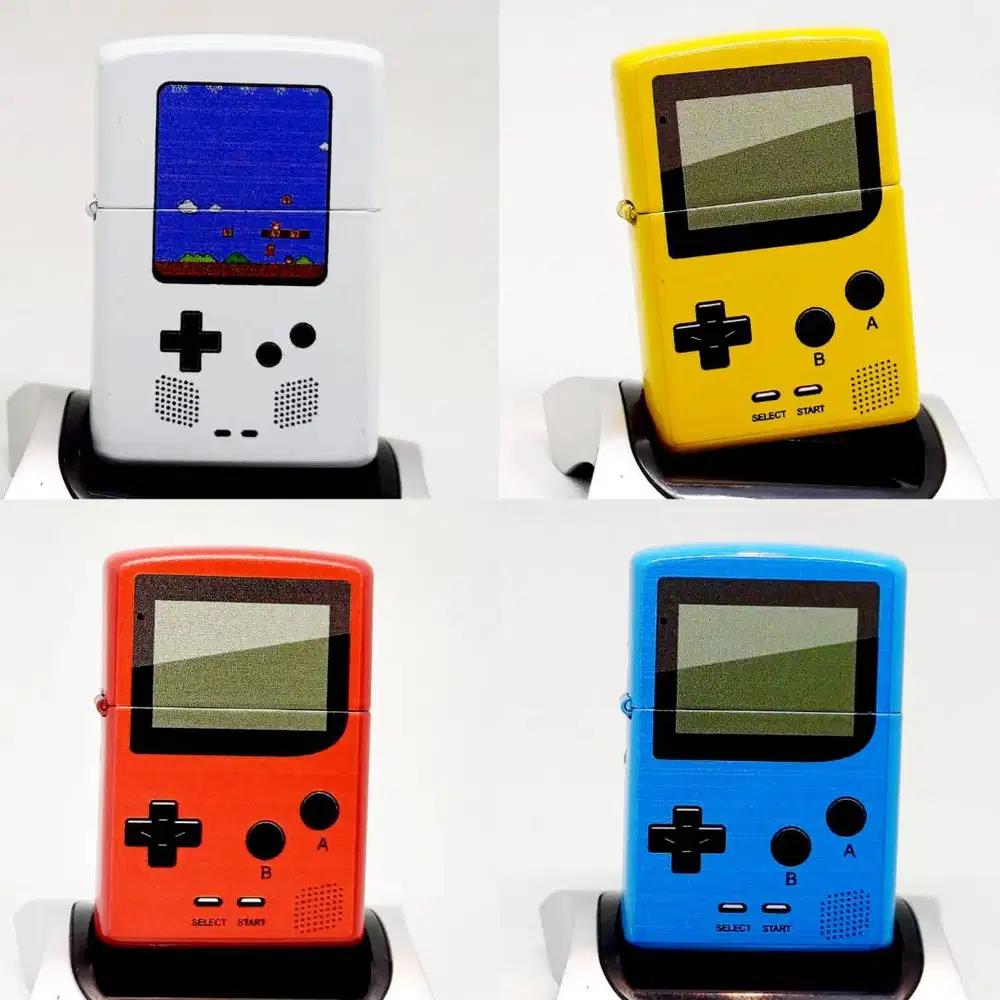 Korek Api Lighter Klasik Murah Denting 1x Motif Game boy/Gimbot
