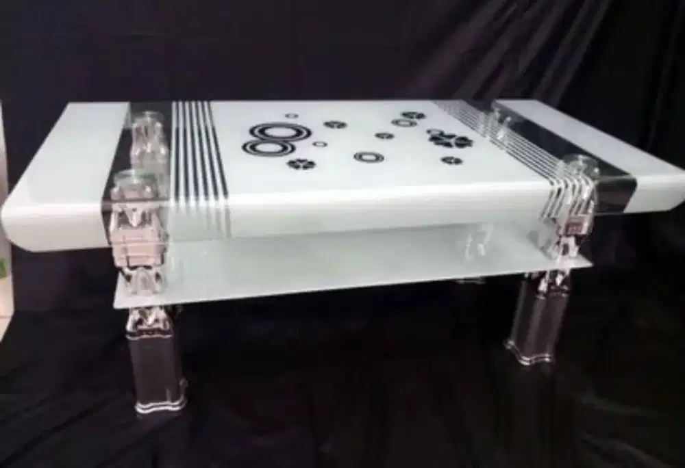 Meja Tamu Kaca Tekuk Importa CT - IMP M02 New