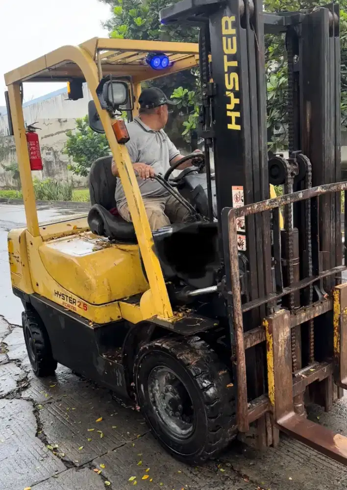 Forklift Bekas Murah Hyster 2,5 ton 2015 Tiang Threelift 4,3 meter