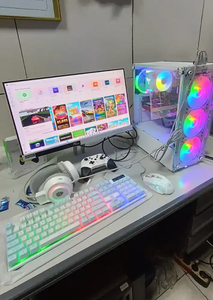 PC Game Core i5 /Ryzen Ram 16 RTX 3050 Gaming High GTA V, PB, Dota dll