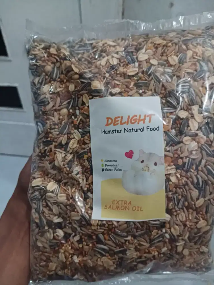 Pakan Hamster kemasan 1kg