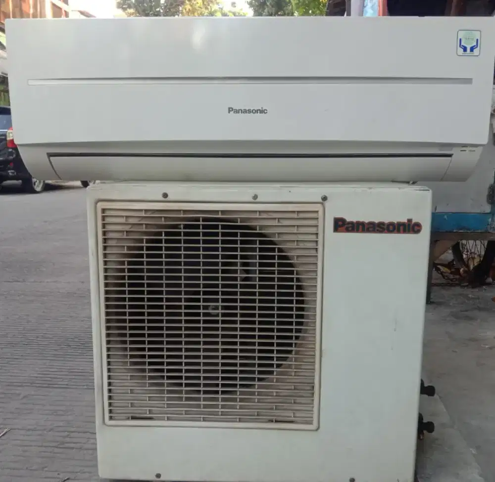 AC Panasonic 1 PK  second + pasang free ongkir jabotabek