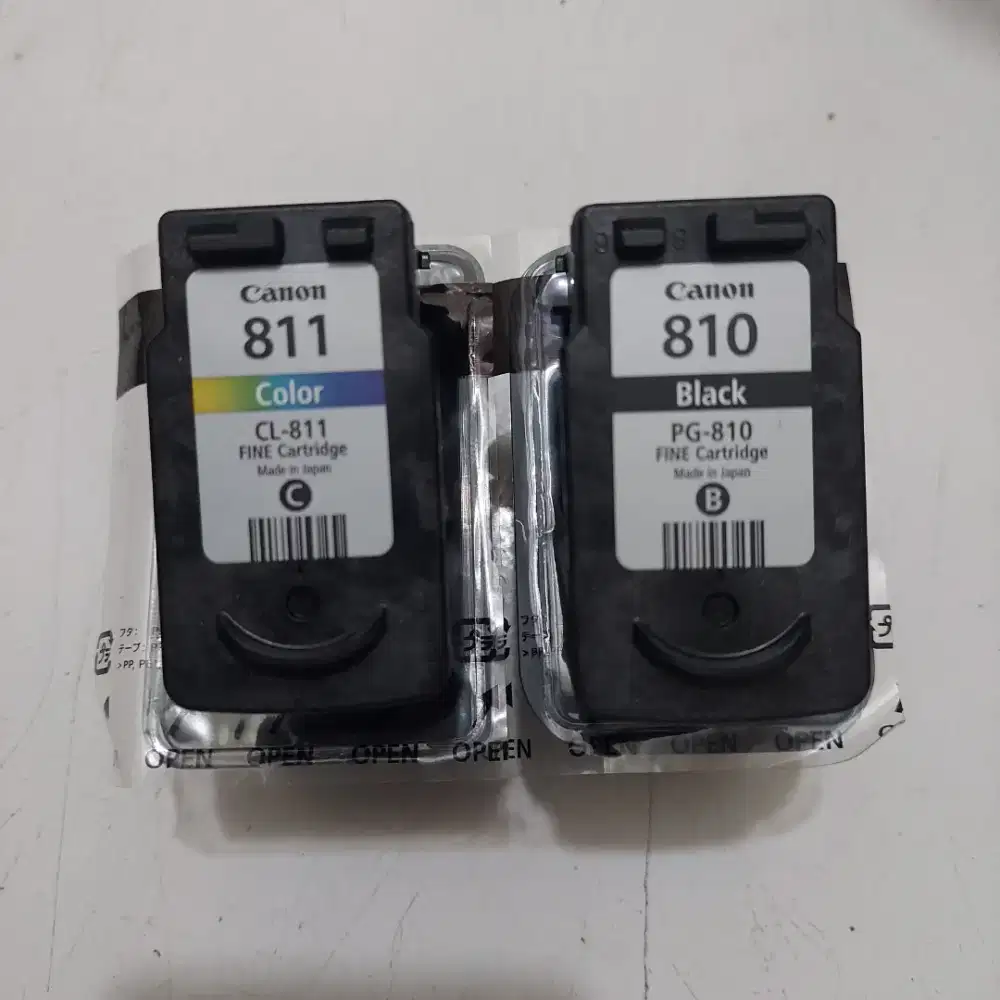 Cartridge Printer Canon 810 & 811 Kosongan Original