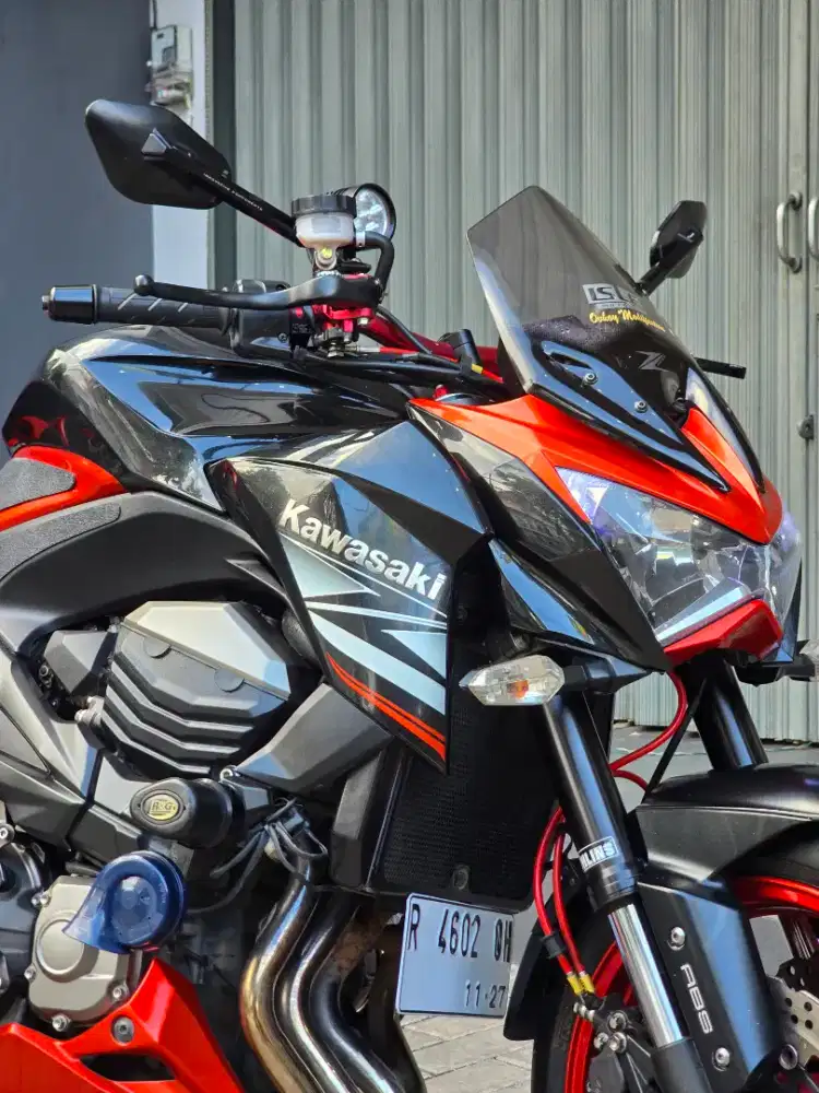 Moge Naked Sport Kawasaki Z800 th 2013 Like New Antik Modif Siap Gas