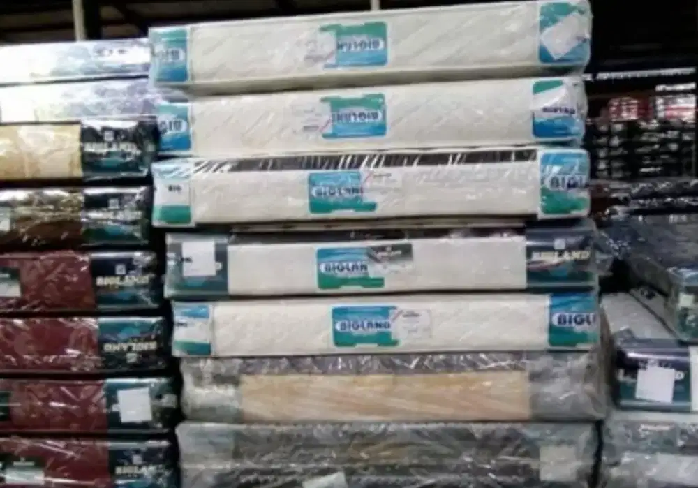 Matras Spring Bed Bigland Golden Night Pocket 160x200 Garansi 15 Tahun