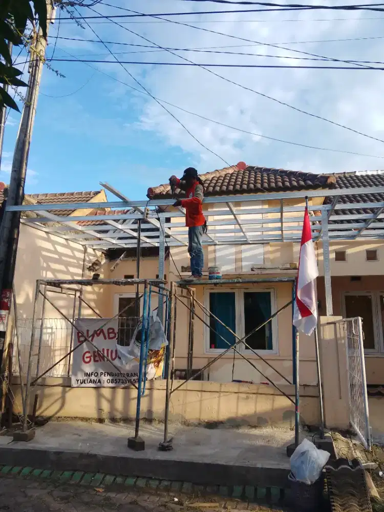 Spesialis Baja Ringan Galvalum ( Kanopi, Pagar, Mezanin n Tangga )