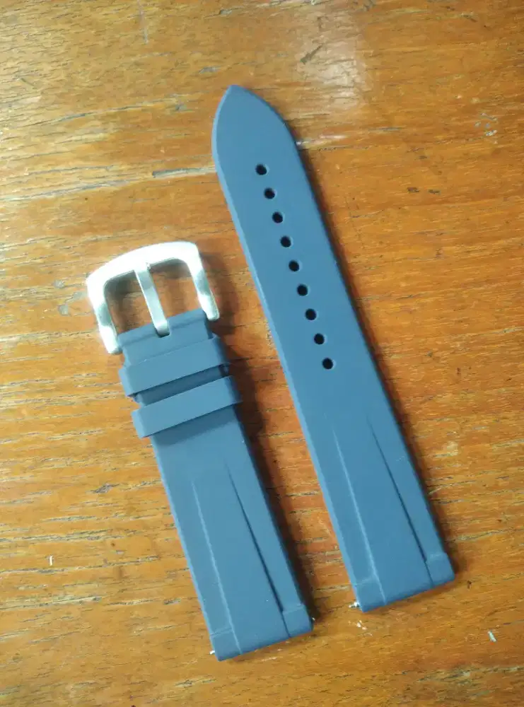 Rubber strap silicon lug 22mm