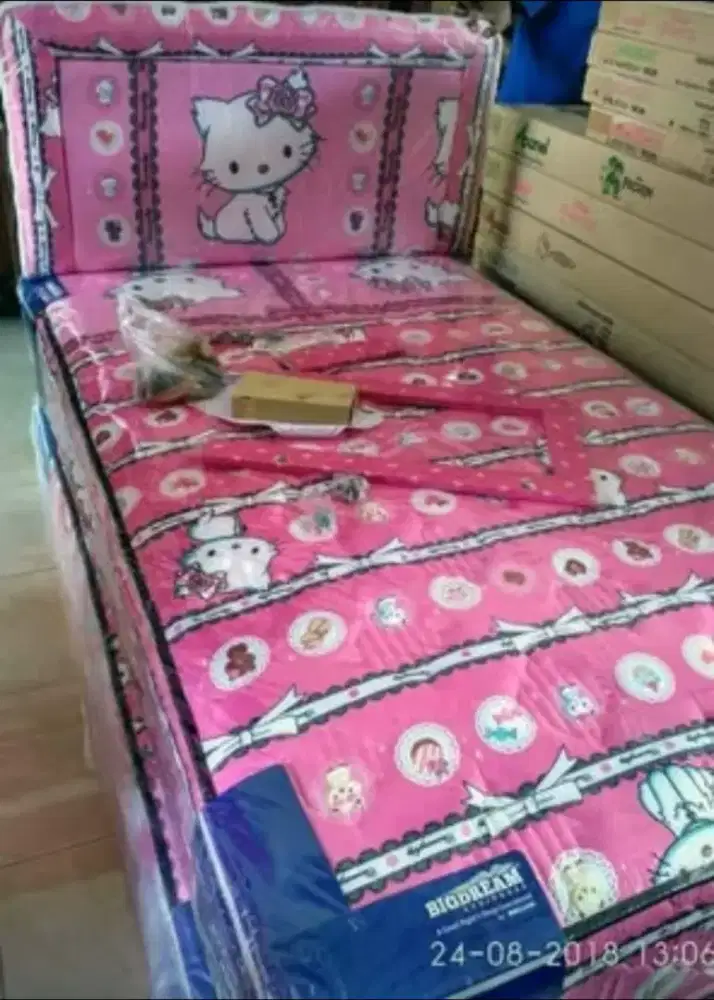 Spring Bed Big Dream 2in1 Charmmy Kitty 120x200