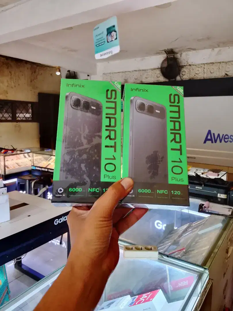 [ fast respon wa ] Infinix Smart 10 Plus NFC 8+8/128 Garansi resmi 1th