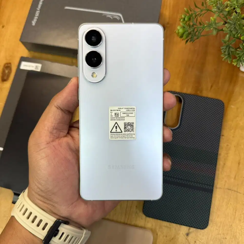 Samsung S25 Edge 5G 512GB Icy Blue Super Mulus Like new resmi SEIN