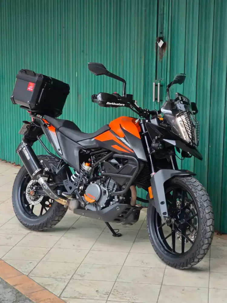 Moge Turing KTM 390 Adventure Th 2021 Low Odo Modif Ori Paint Siap Gas