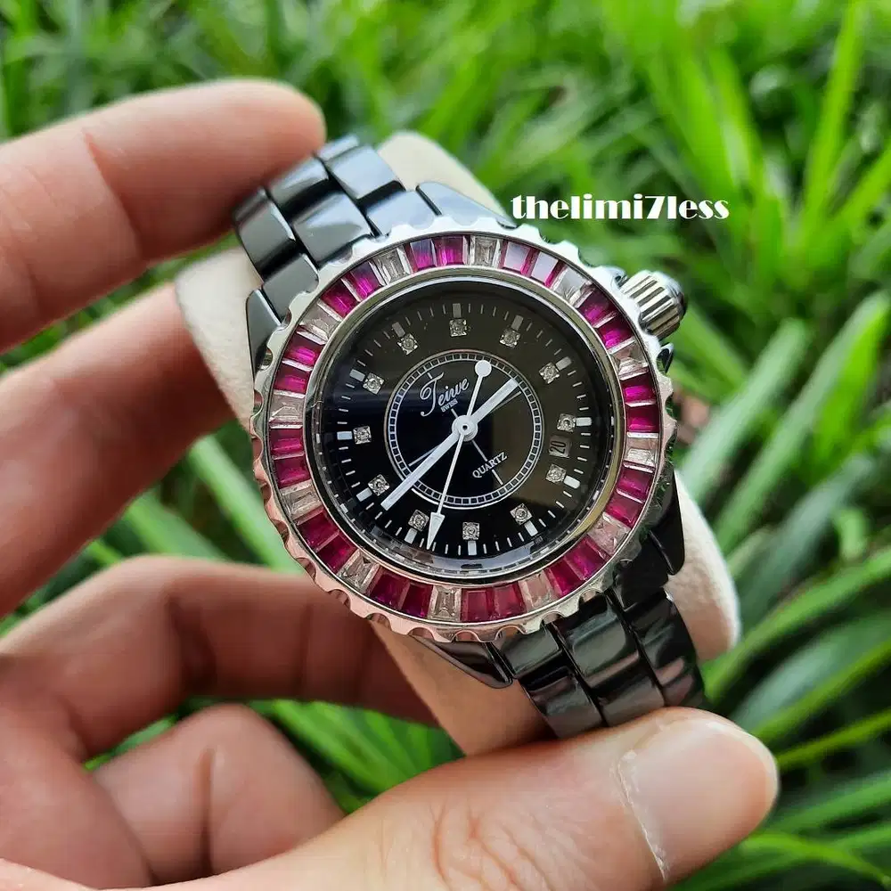 Jam tangan Teiwe swiss TW 5003DS natural diamond dial sapphire crystal