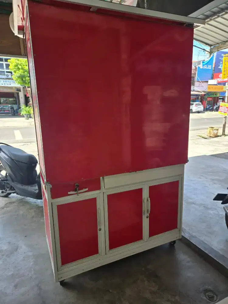 Gerobak second untuk jualan