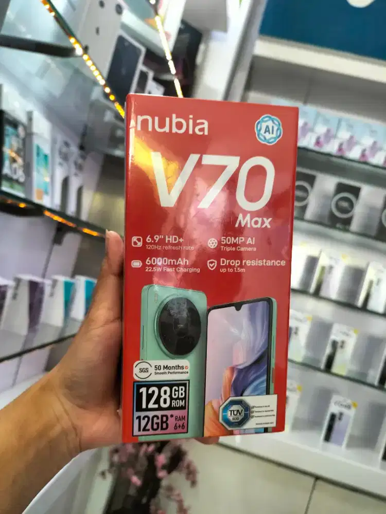 Nubia V70 ram 6/128 (baru)