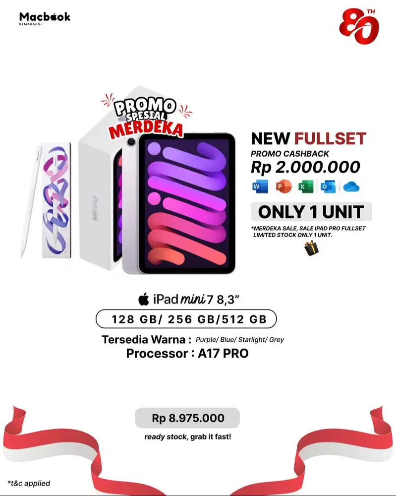 iPad Mini 7 Procesor A17 Pro 512gb