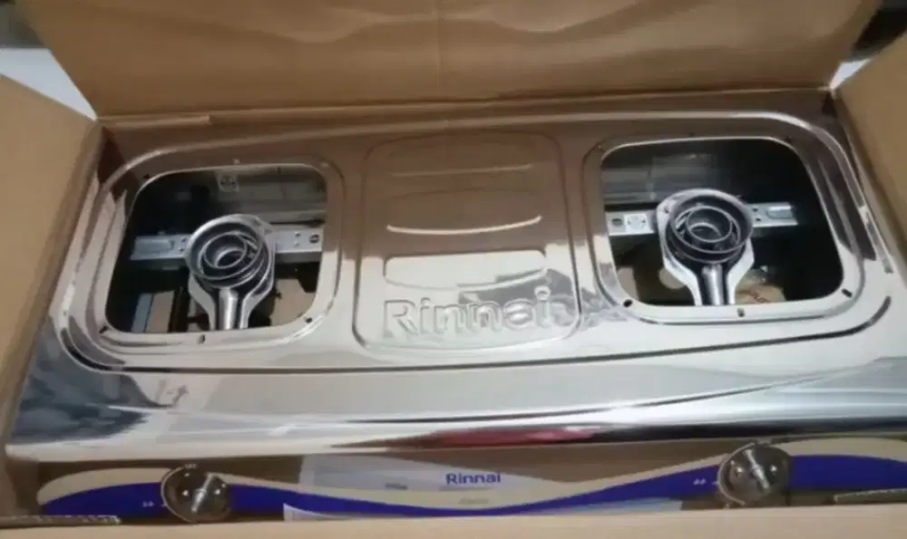 Kompor gas rinnai 2 tungku RI-522e awet bngt tahan lama