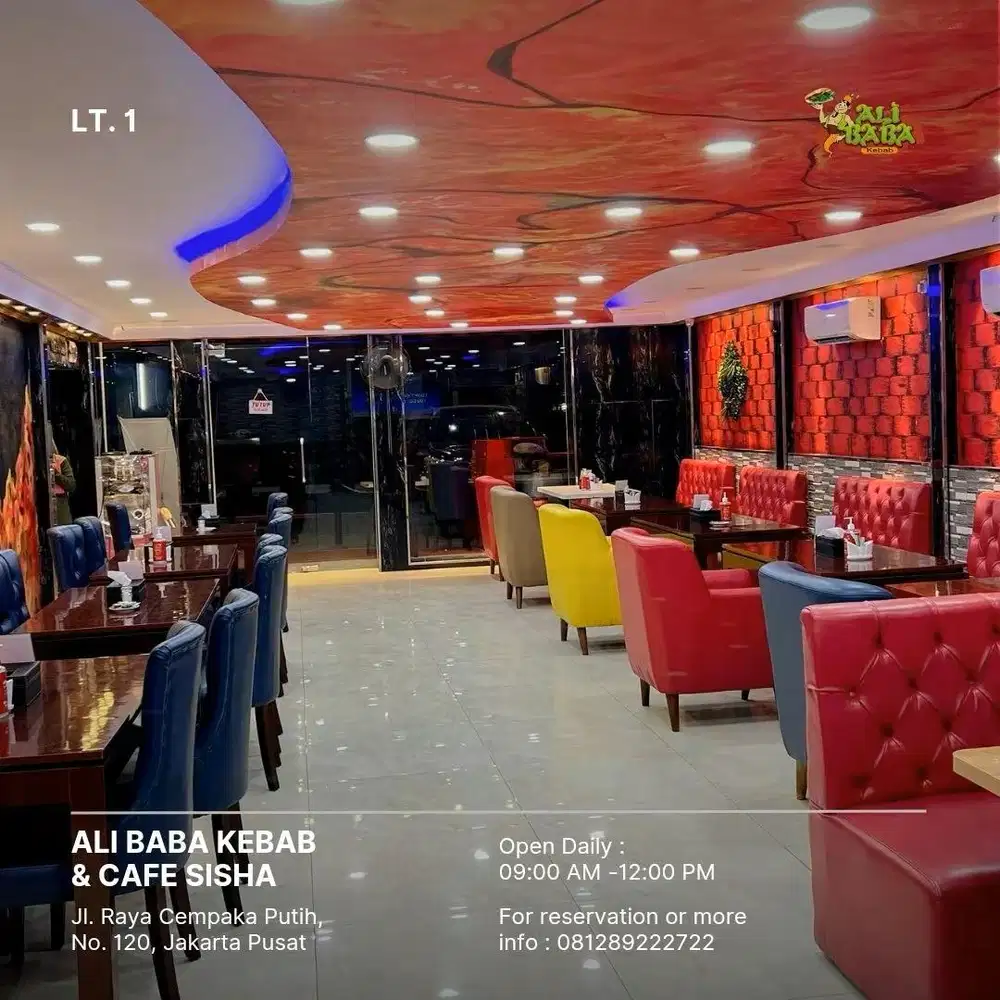 Di cari karyawan wanita untuk waitress restorant arabic