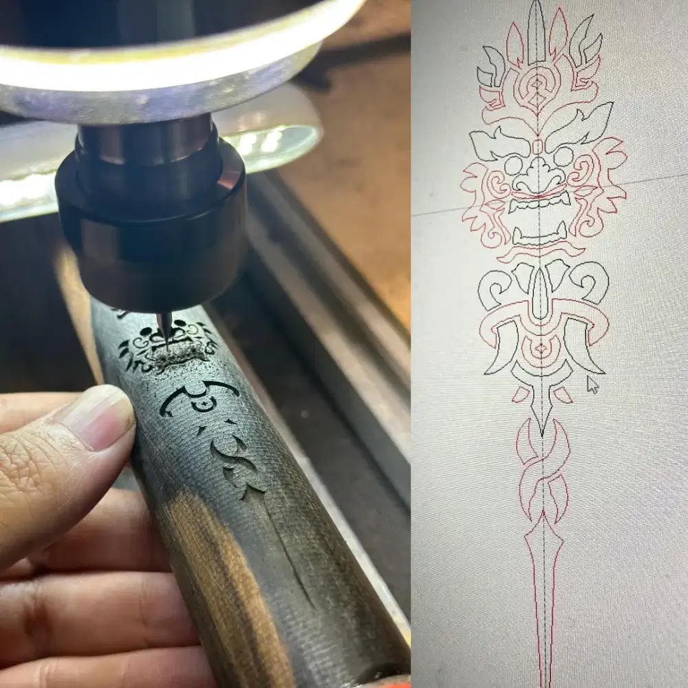 Stick billiard custom