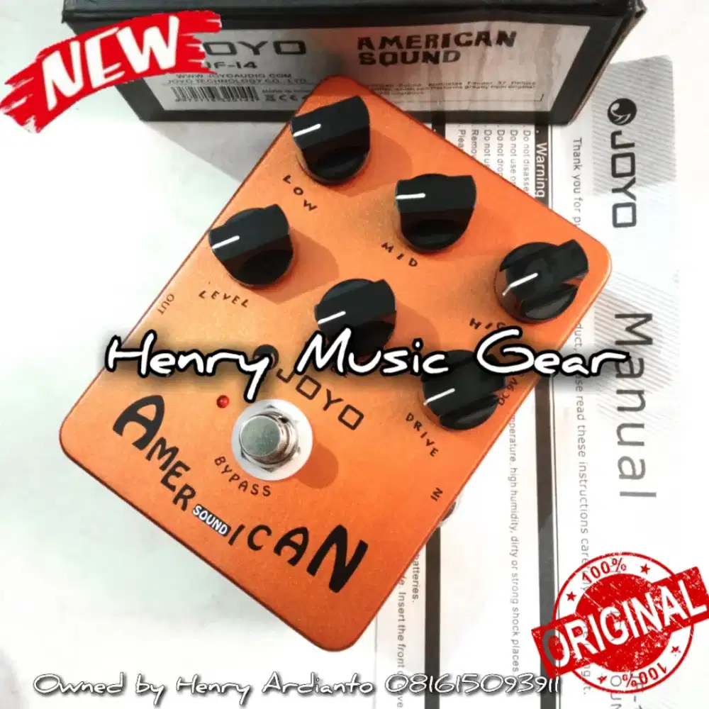 Joyo JF14 American Sound Amply Simulator BARU