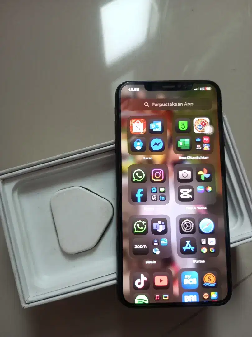 Iphone xs max box Fullset lengkap