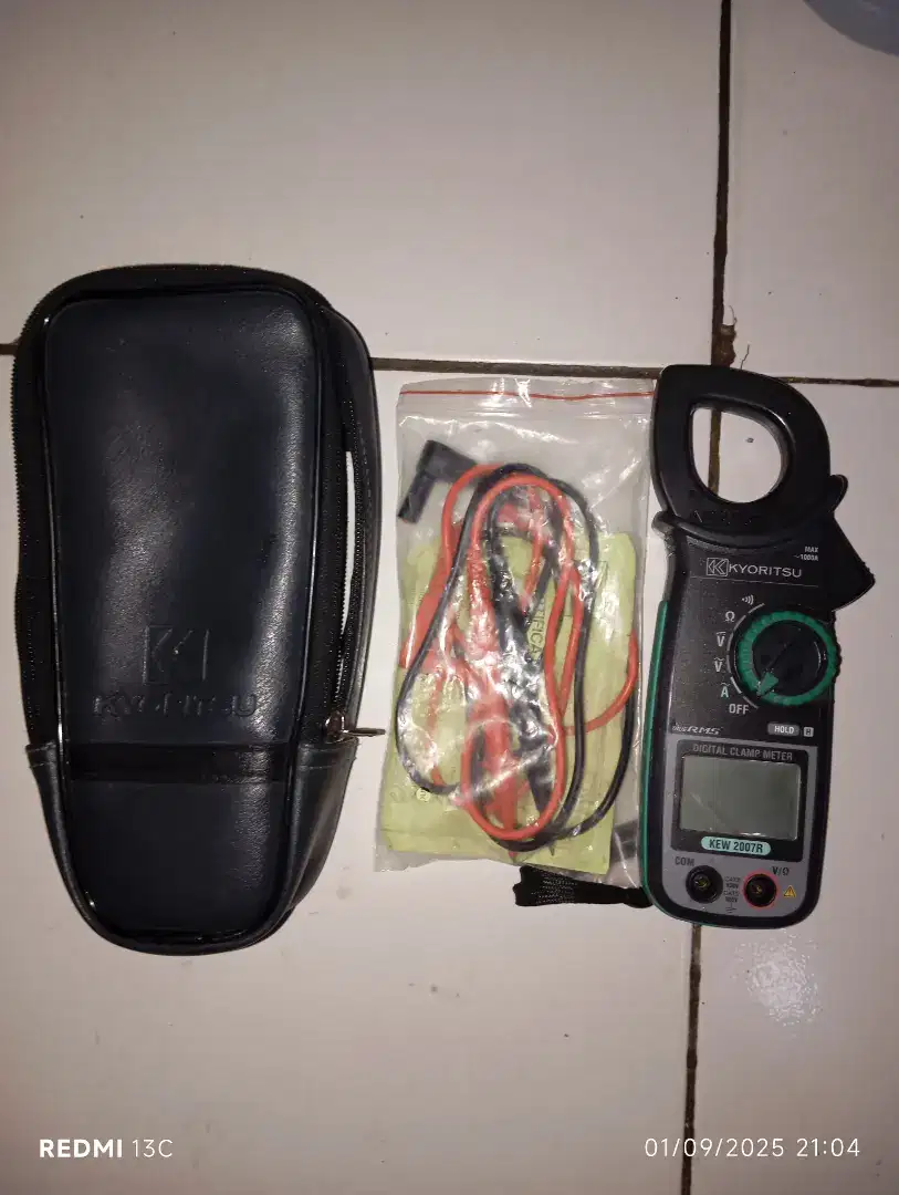 Digital clamp meter Kyoritsu 2007 R Yang amper digital