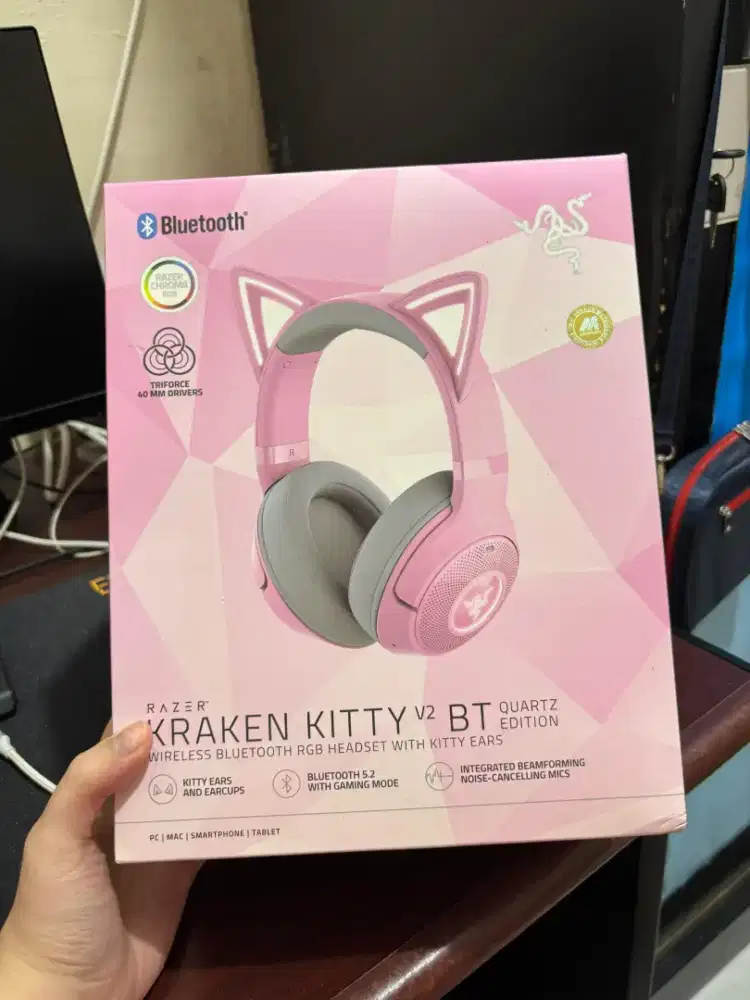 headphone razer kraken kity v2 bt wireless bluetooth