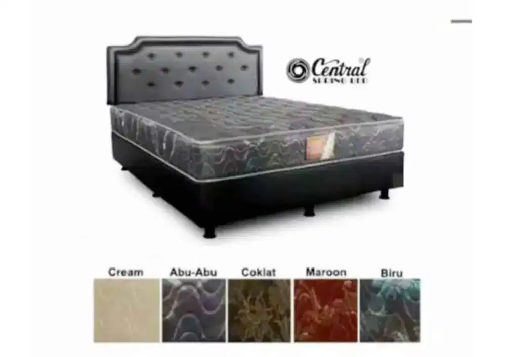 Central Spring Bed Set Deluxe Garansi 10 Tahun