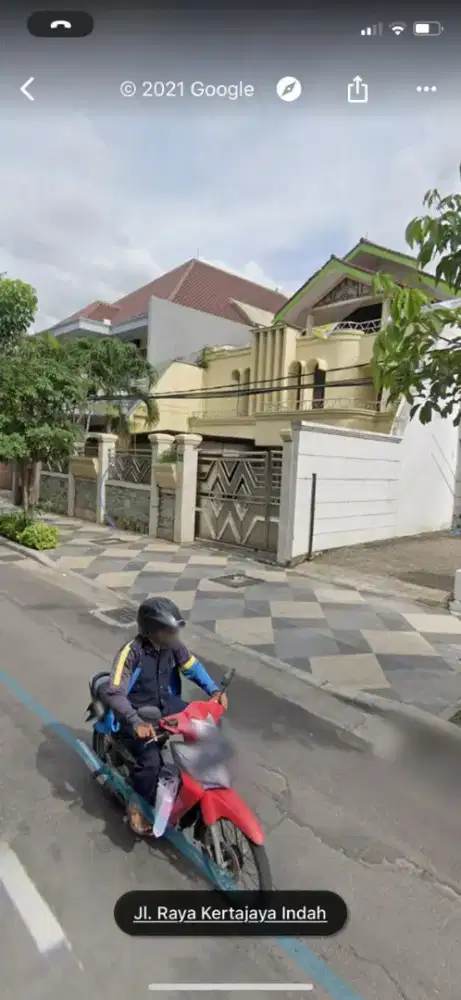 DIJUAL RUMAH KOMERSIAL AREA DI RAYA KERTAJAYA INDAH MEWAH SIAP HUNI