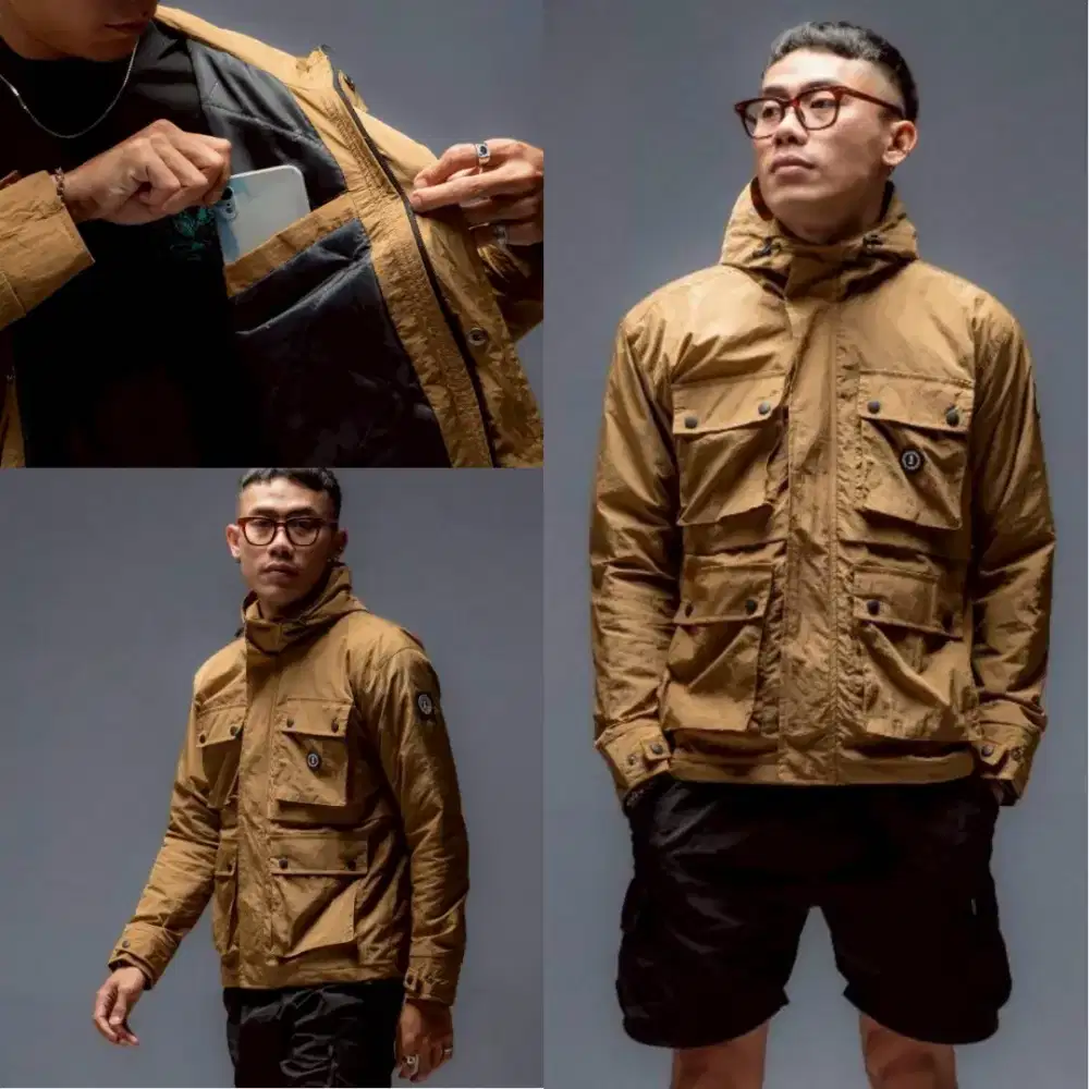 Jaket Parasut Pria / Jaket Parasit / Jaket Cowok Hoodie / Jaket Kasual