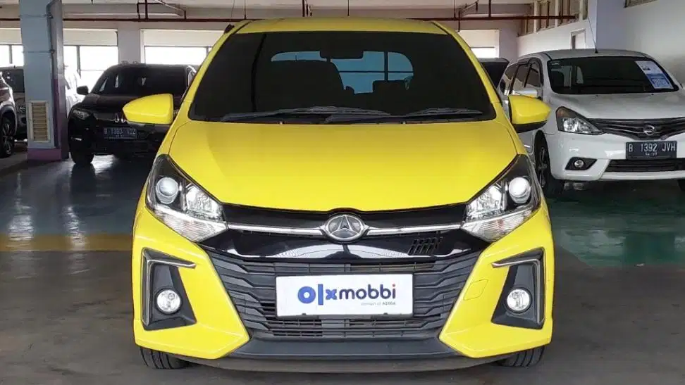 TDP 6,JT Daihatsu Ayla 1.2 R Bensin-MT Kuning 2021