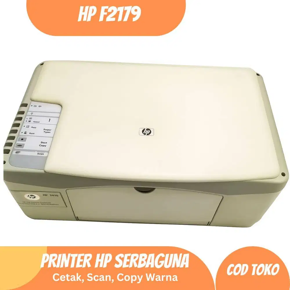 Printer HP Deskjet Serbaguna F2179 - Terawat Siap Pakai