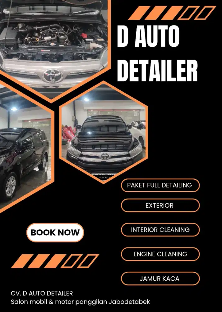 Salon/Poles Mobil & Motor Panggilan/Home Service Nano Ceramic