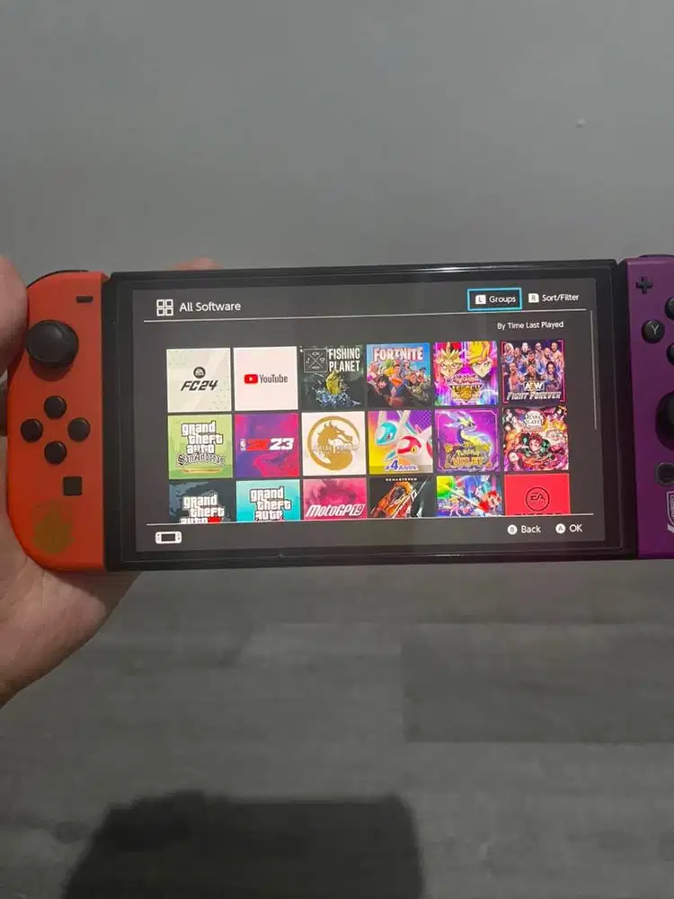 Nintendo Switch OLED Pokemon Scarlet Violet Edition