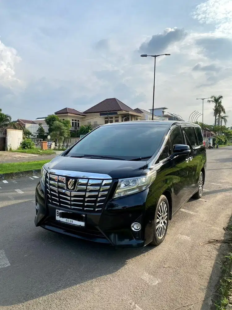 TERMURAH Alphard G ATPM 2017 Bs Tuker Tmbh