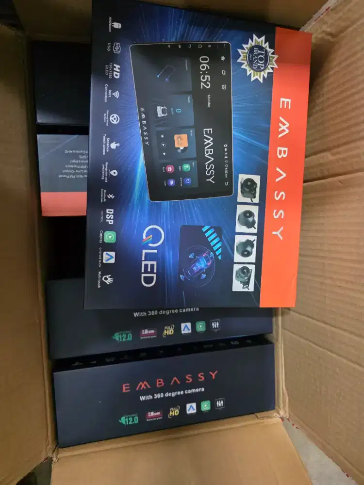 Android 9inch embassy plus kamera 360